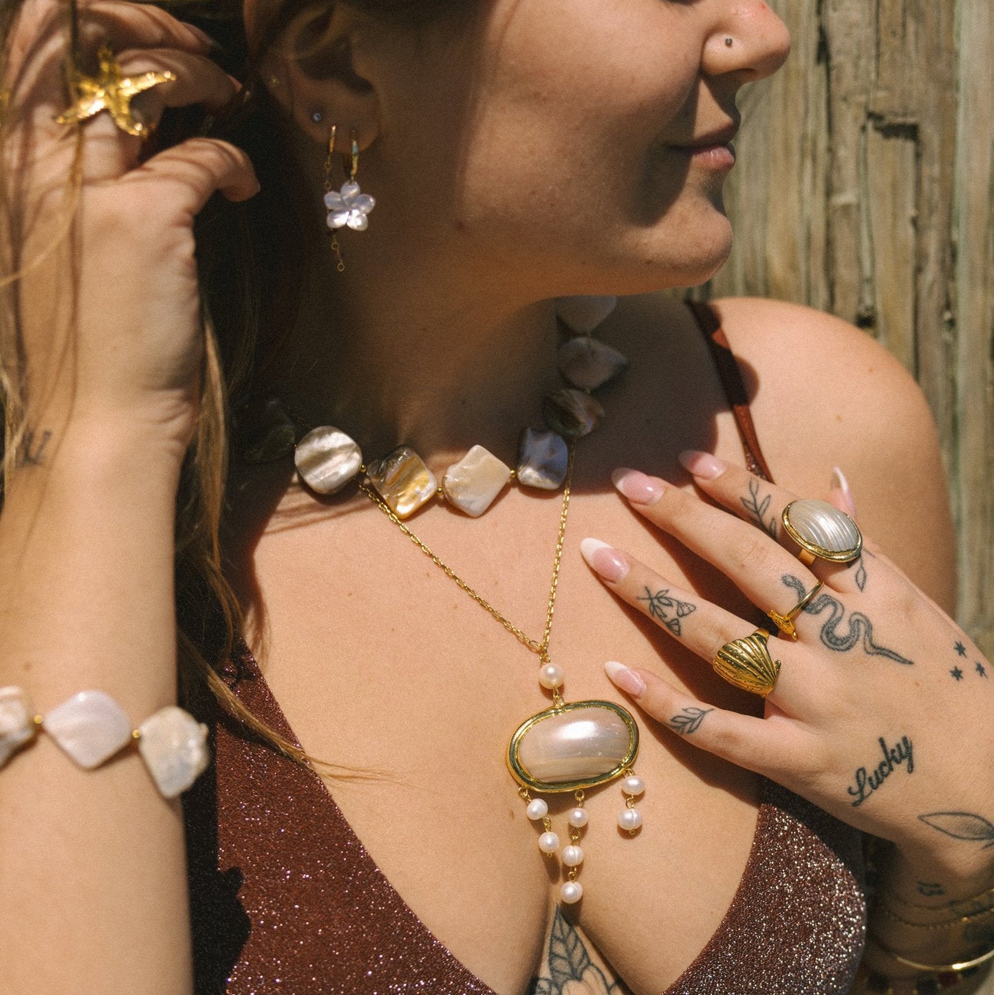 Mahina Moon Ring