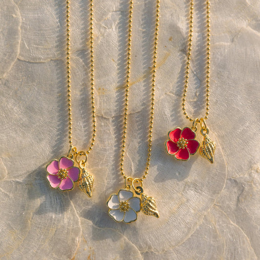 Hibiscus Necklace