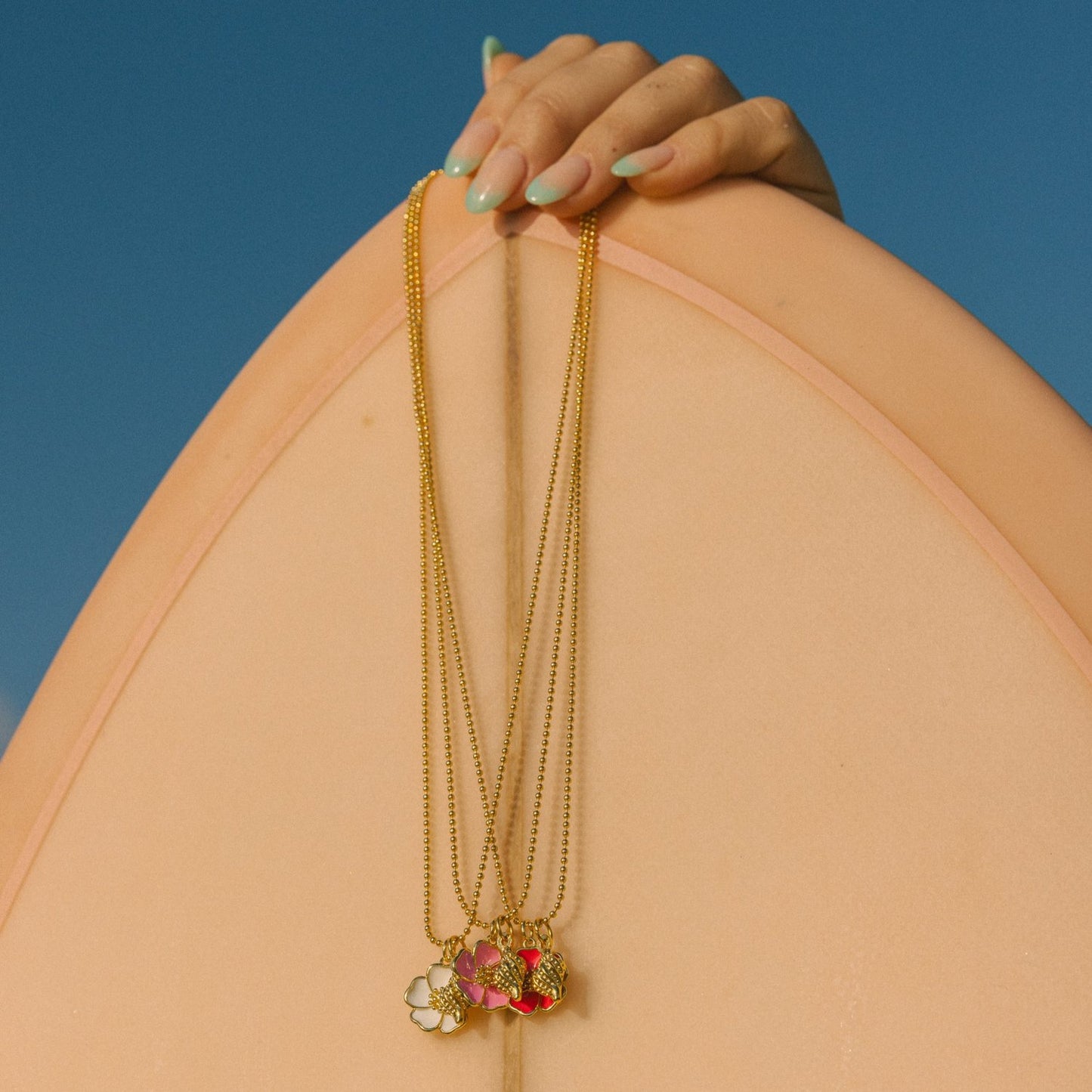 Hibiscus Necklace