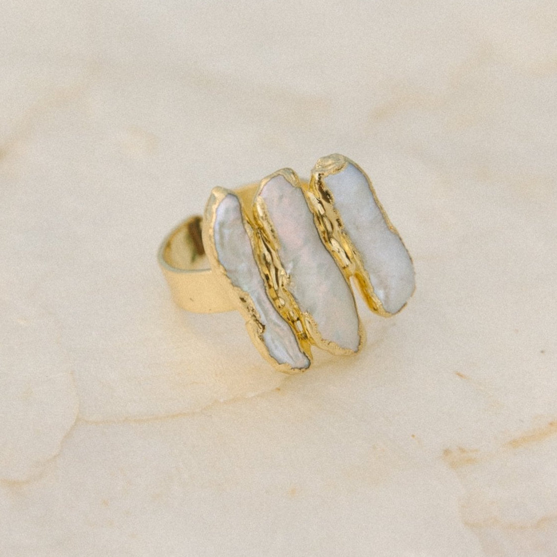 Natural Pearl Ring