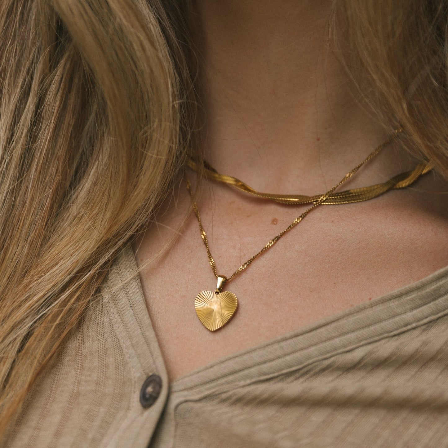 Classic Gold Heart