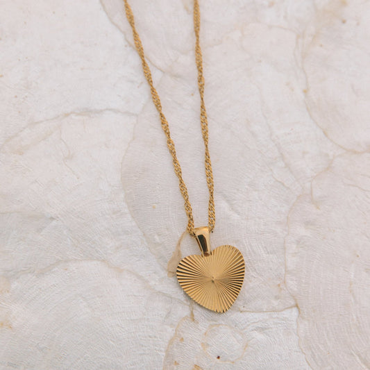 Classic Gold Heart