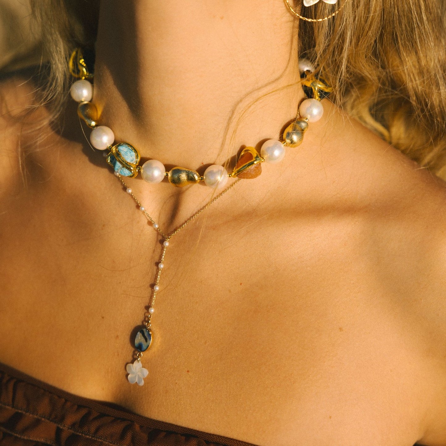 Plumeria Necklace