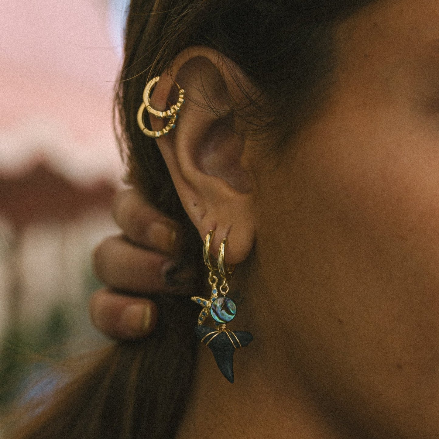Seafoam Baby Hoops