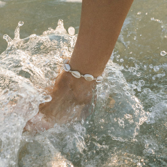 Puka Shell Anklet