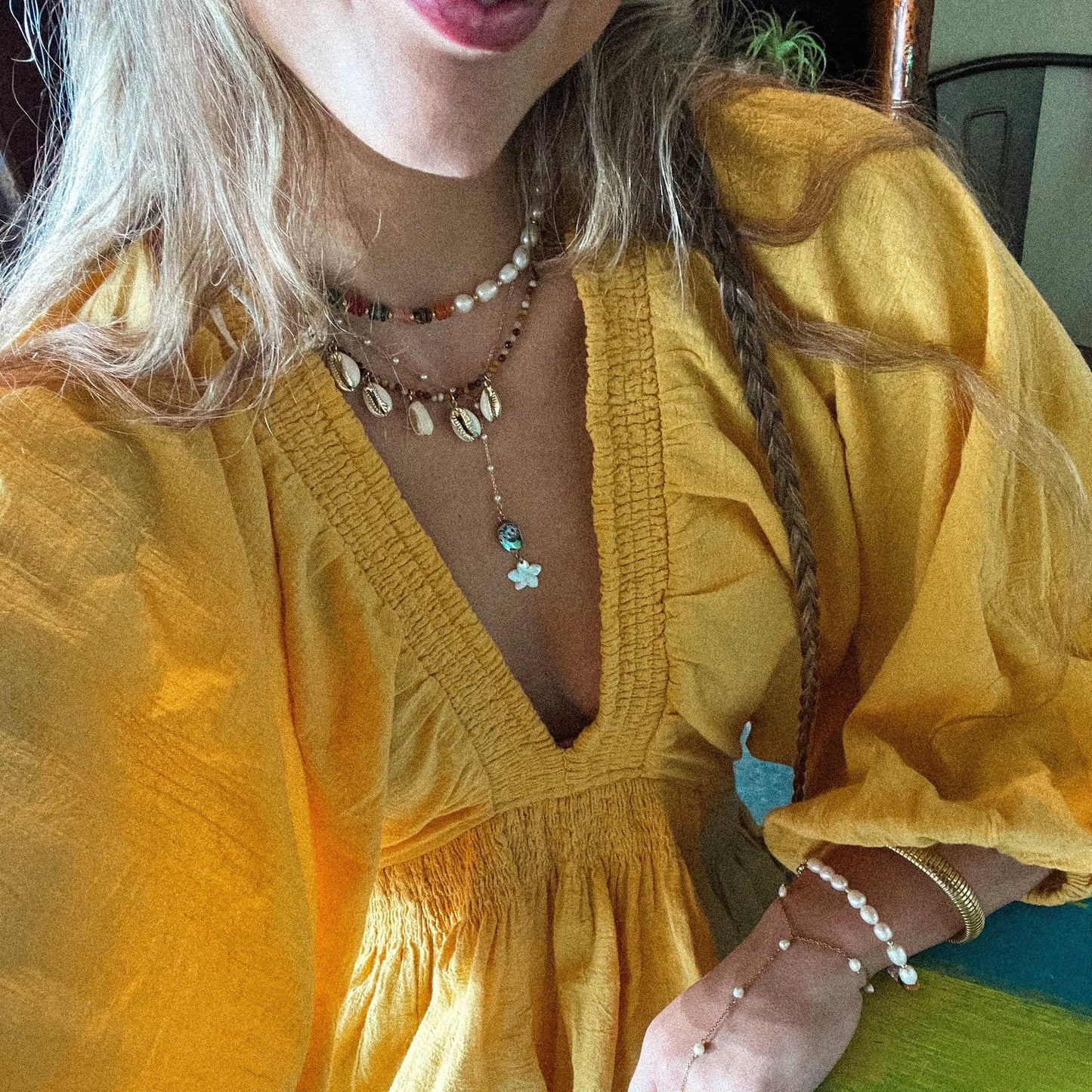 Plumeria Necklace