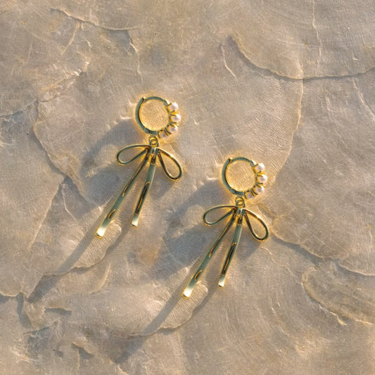 Tinsel & Lace Hoops